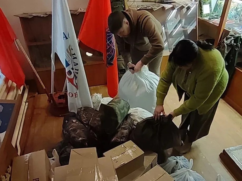 Омские дружинники помогают участникам СВО.