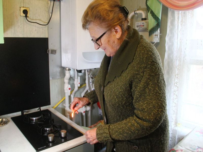 Омичам компенсируют затраты на газификацию домов.