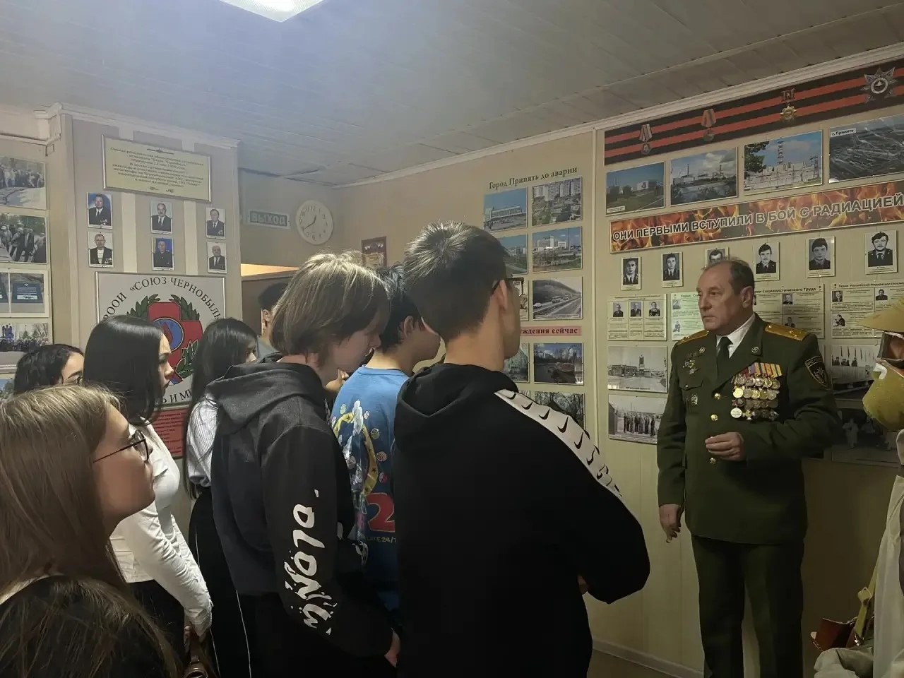 Старшеклассникам рассказали о чернобыльской аварии.
