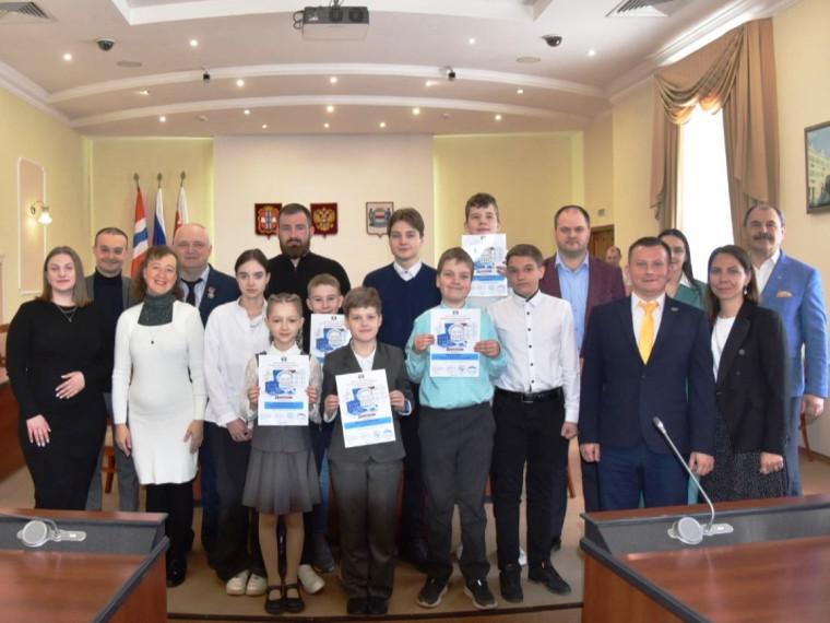 В администрации Омска наградили победителей конкурса «Электронное черчение и 3D-моделирование».